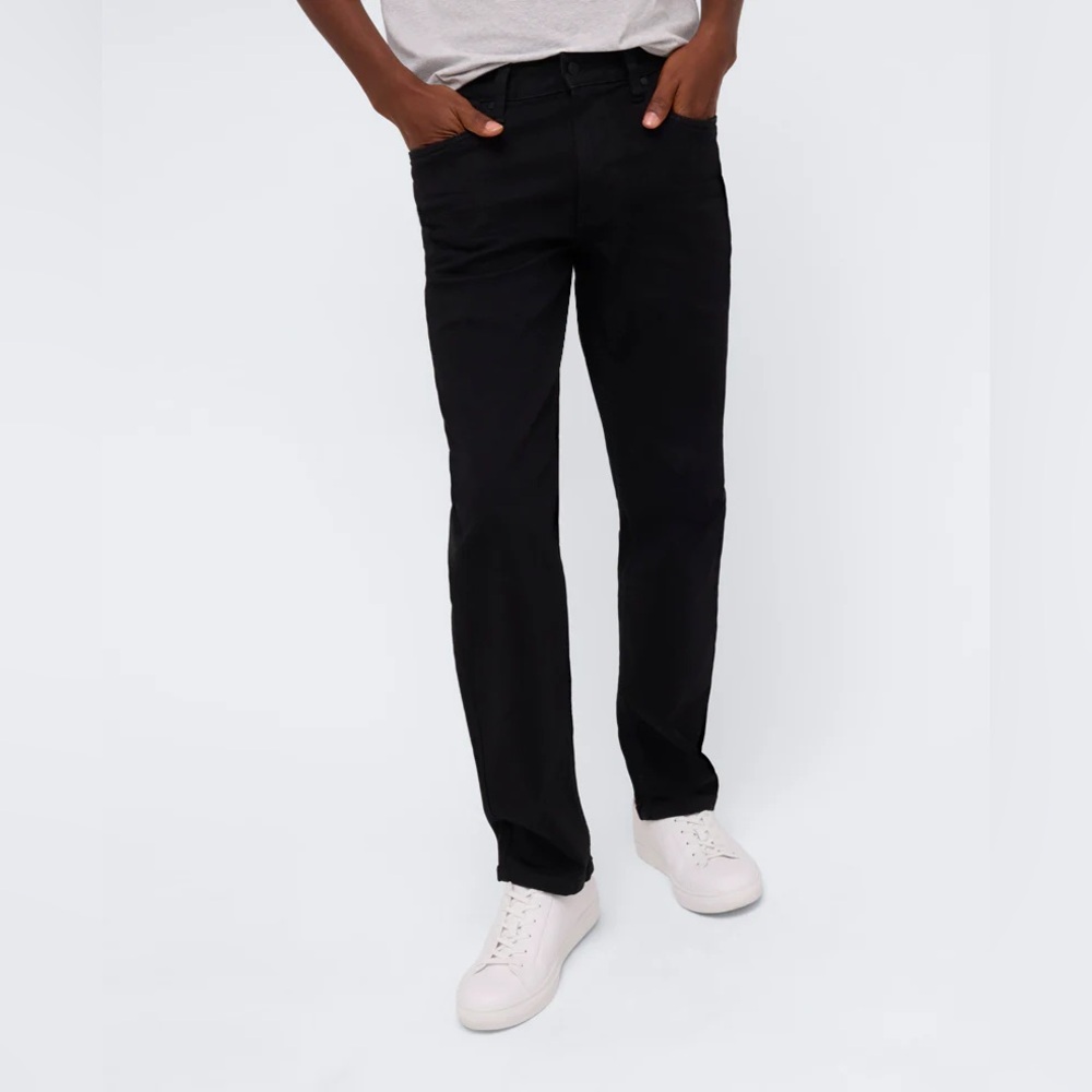 Kenneth Cole Athletic Fit Black Jeans